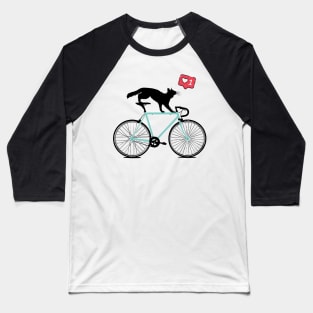 Bianchi Road Bike Baseball T-Shirt